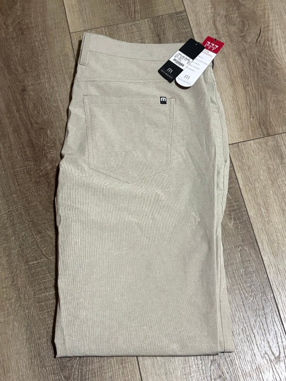NWT Travis Mathew Golf Pants Size 36 x 32 Khaki